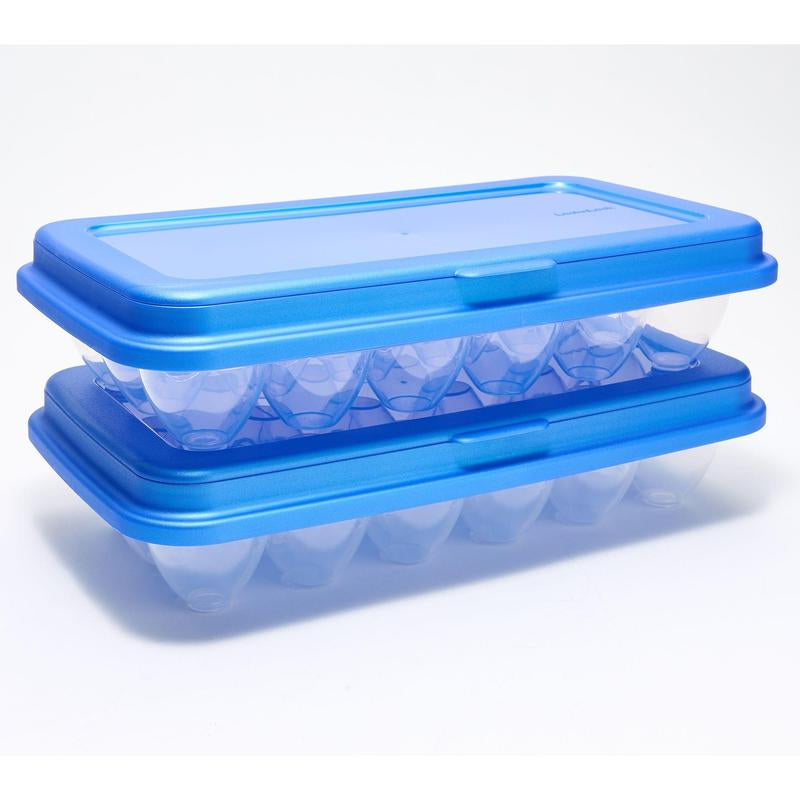 Locknlock Set of (2) 18-Egg Keepers W/ Flip Top Lids