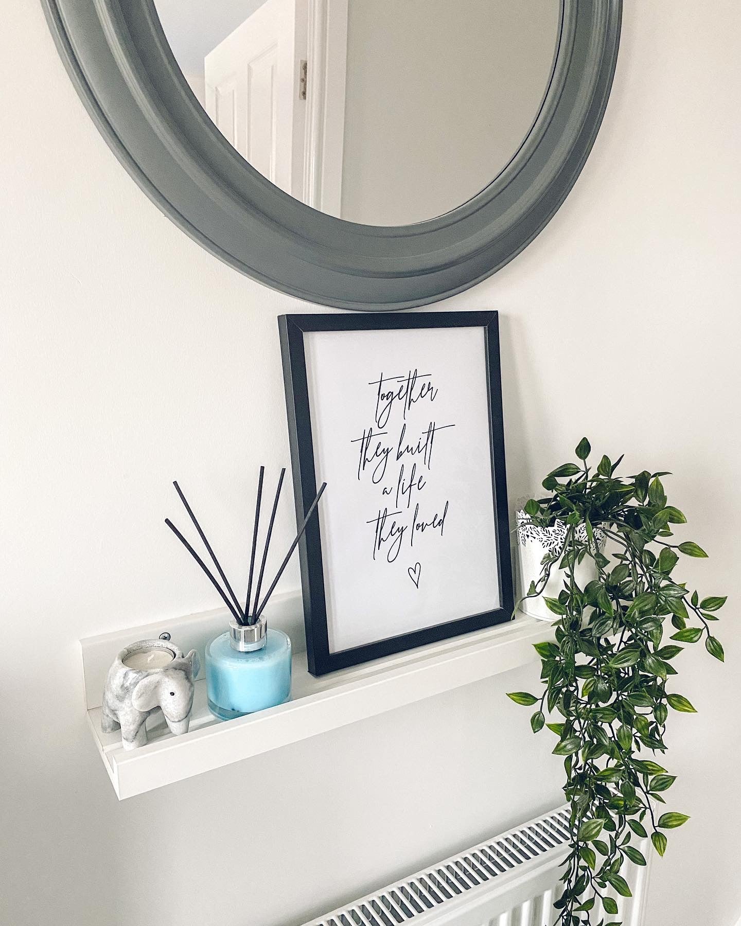 Together They Built a Life They Loved Simple Home Wall Decor Print-1