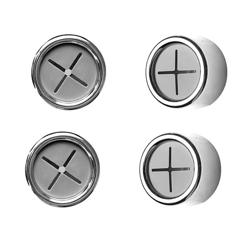 1/2/4PCS Towel Holder Towel Hook Push in Tea Towel Holder Grip Hook Chrome Self Adhesive Kitchen Cloth Clip