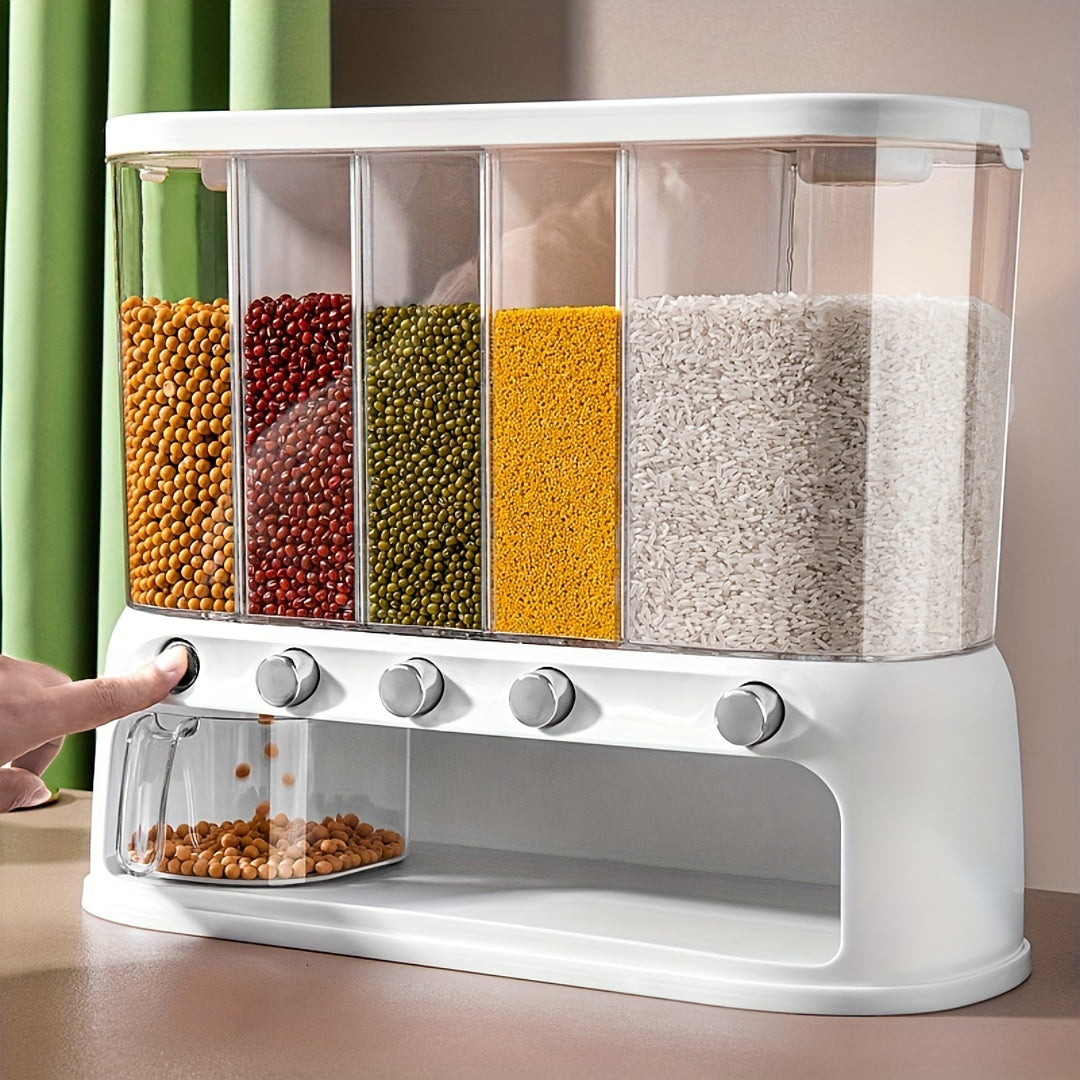 NNETM Kitchen Storage Container with Dividers