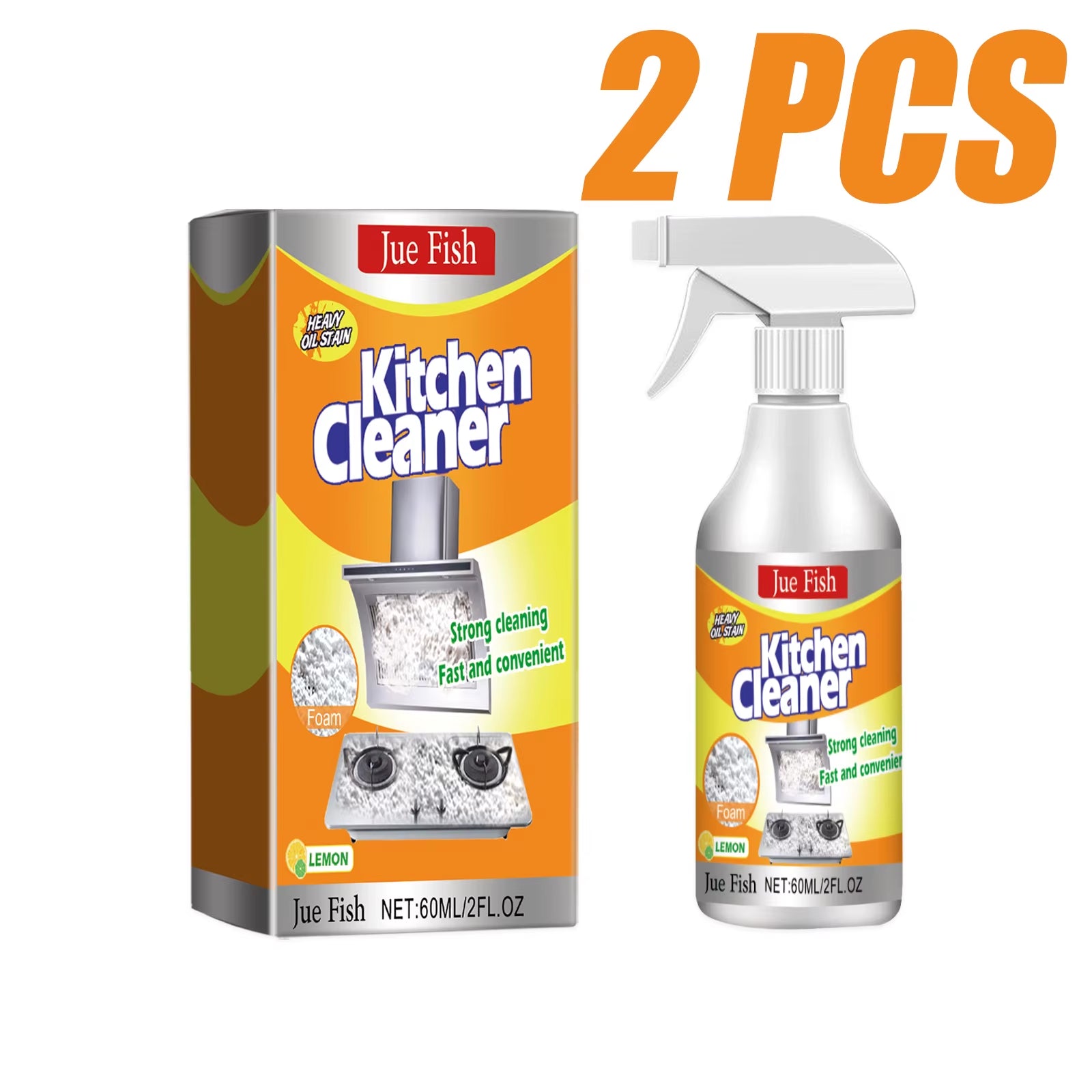 Kitchen Foam Cleaner Oil Stains Remover Cleaning Grills Ovens Household Kitchen Range Hood Heavy Oil Foam Cleaner 1/2/3Pcs